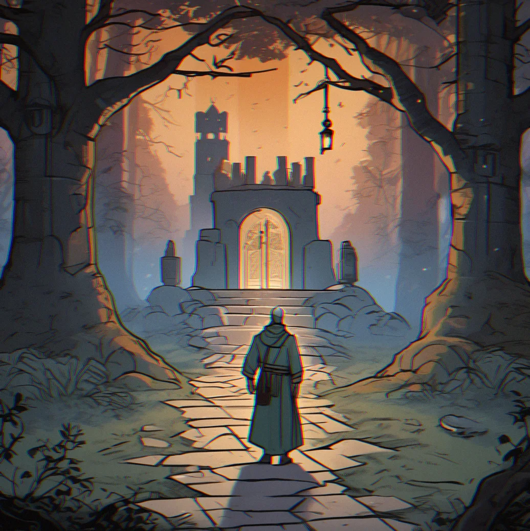 A skill tree showing three different paths for the same class. Each path is labeled with the story choice that unlocked it, so you can see which decisions actually shaped how your character grows.